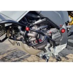 Cnc Racing Pr902B Protezione Pompa Acqua Ducati Desertx In Tubi Di Acciaio
