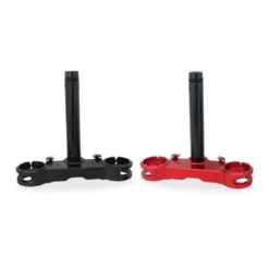 Cnc Racing PSB13B Piastre di sterzo Ducati Hypermotard 698 Mono - Inferiore + cannotto Nero