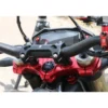 Cnc Racing RM263R Cavallotti inferiori manubrio Ducati Hypermotard 698 Mono Rosso