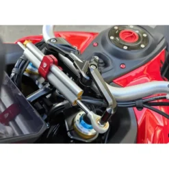 Cnc Racing Sd116Bb Supporto Ammortizzatore Di Sterzo Ducati Multistrada V4 Pikes Peak E Rs Con Riser Rm251