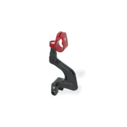 Cnc Racing SD118BR Supporto ammortizzatore di sterzo Ducati Multistrada V4/V4S con riser RM251 Rosso