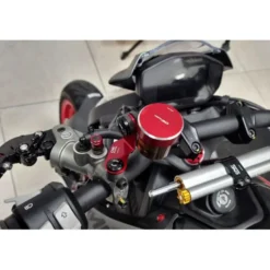 Cnc Racing Sea15B Kit Staffe Serbatoio Fluido Freno E Frizione Ducati Monster, Streetfighter V4 E V2