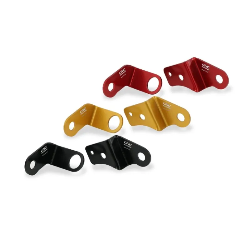 Cnc Racing SEA19R Kit staffe serbatoio fluido freno e frizione Ducati Hypermotard 698 Mono Rosso