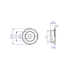 Cnc Racing Sf122R Set Scodellini Frizione
