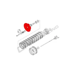 Cnc Racing Sp200Gs Piattello Spingidisco Frizioni Ad Olio Ducati Con Cuscinetto Bicolor