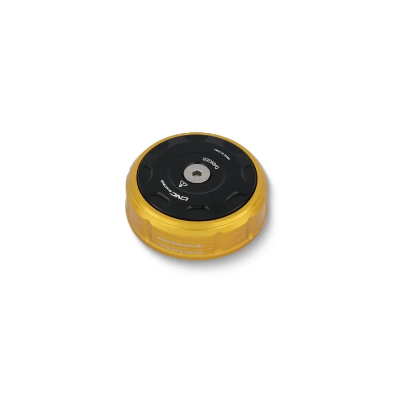 Cnc Racing Ta155Gb Cover Tappo Radiatore Ducati Bicolor
