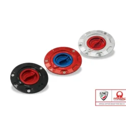 Cnc Racing Ts423Bpr Tappo Serbatoio Carburante Pramac Racing nero rosso