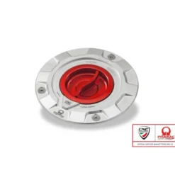 Cnc Racing Ts423Spr Tappo Serbatoio Carburante Pramac Racing silver rosso