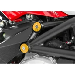 Cnc Racing Tt324G Tappi Telaio Mv Agusta Superveloce (6 Pz Per Montaggio Con Tc323)