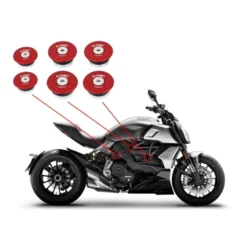 Cnc Racing Tt361R Kit Tappi Telaio Ducati Diavel 1260