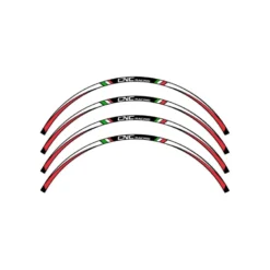 Cnc Racing Wk001B Kit Adesivi Ruota Da 17 Pollici