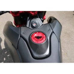 Cnc Racing ZA269Y Cover serbatoio Ducati Hypermotard 698 Mono - carbonio Opaco