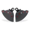 Cnc Racing ZA750YRPR GP DUCTS EVO - Sistema Raffreddamento Impianto Frenante - Carbonio Opaco - Pramac Racing Rosso