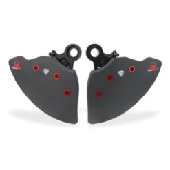 Cnc Racing ZA750YRPR GP DUCTS EVO - Sistema Raffreddamento Impianto Frenante - Carbonio Opaco - Pramac Racing Rosso