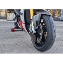Cnc Racing ZA750YRPR GP DUCTS EVO - Sistema Raffreddamento Impianto Frenante - Carbonio Opaco - Pramac Racing Rosso
