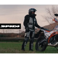 Completo Spidi Hard Track con Stivale XPD Mid Adventure e Guanti Spidi X-Force