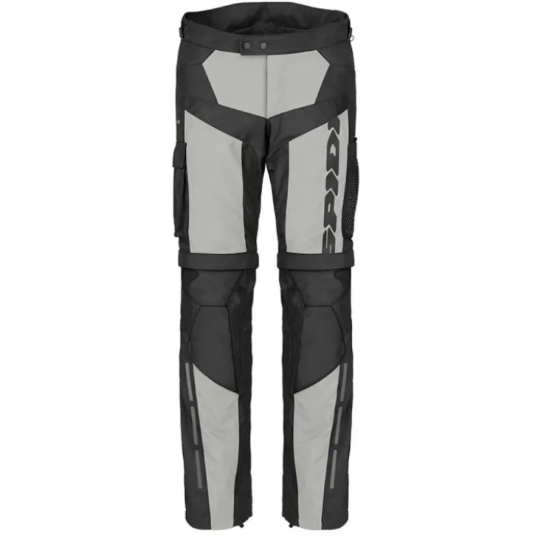 Completo Spidi Hard Track Giacca e Pantalone Nero Grigio Ghiaccio