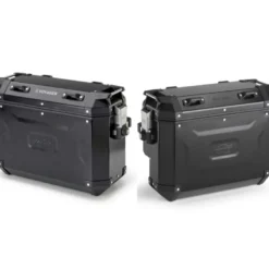 Coppia Valigie Laterale Kappa KVG3733BPACK2 K'Voyager 37 / 33 Litri Nero