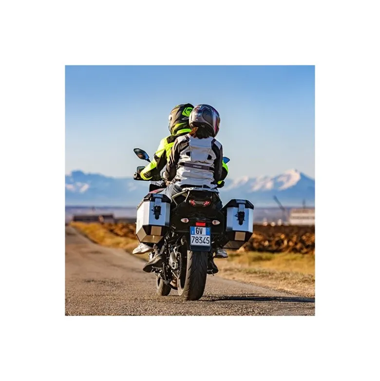 Coppia Valigie Laterali Givi Trekker Alaska 36 Litri Alluminio