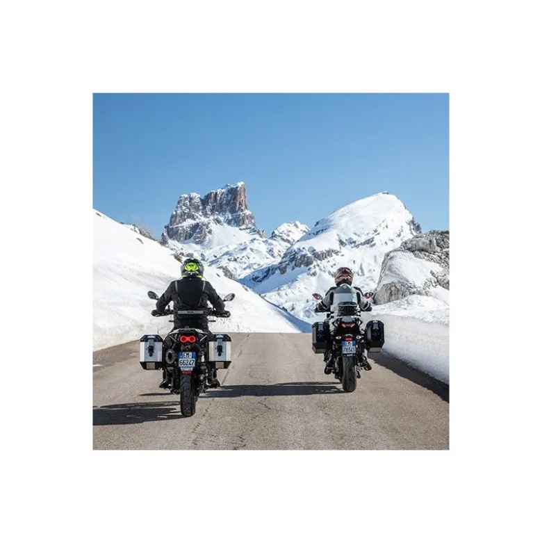 Coppia Valigie Laterali Givi Trekker Alaska 36 Litri Alluminio