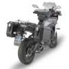 Coppia Valigie Laterali Givi Trekker Alaska 36 Litri Alluminio Nero
