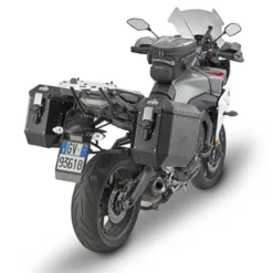 Coppia Valigie Laterali Givi Trekker Alaska 36 Litri Alluminio Nero