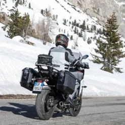 Coppia Valigie Laterali Givi Trekker Alaska 36 Litri Alluminio Nero