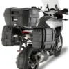 Coppia Valigie Laterali Givi TRK46BPACK2 Trekker Monokey 46 Litri Nero