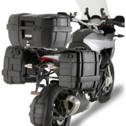 Coppia Valigie Laterali Givi TRK46BPACK2 Trekker Monokey 46 Litri Nero