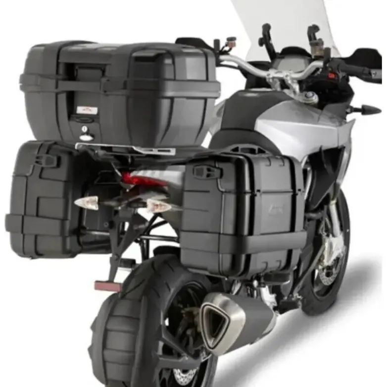 Coppia Valigie Laterali Givi TRK46BPACK2 Trekker Monokey 46 Litri Nero