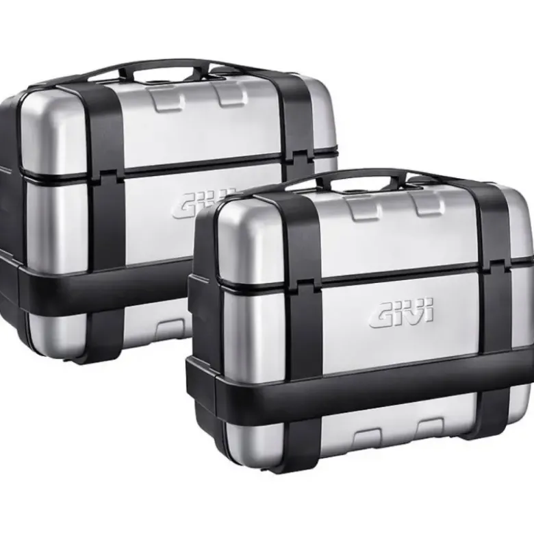 Coppia Valigie Laterali Givi TRK46PACK2 Trekker Monokey 46 Litri