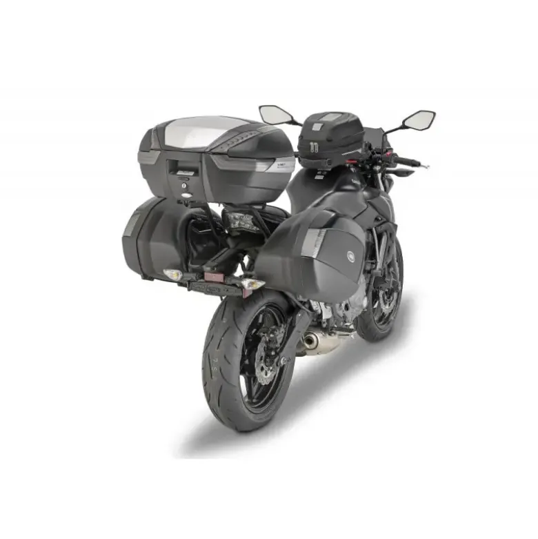 Coppia Valigie Laterali Givi V35NT Tech Monokey Side 35 Litri Nero