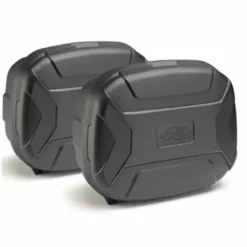 Coppia Valigie Laterali Monokey Kappa K-Vector 35 Litri Nero