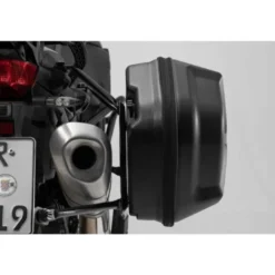 Coppia Valigie Laterali Sw-Motech AERO ABS 25 Litri Nero