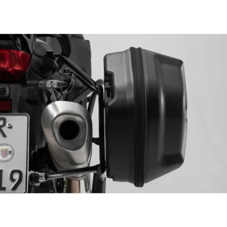 Coppia Valigie Laterali Sw-Motech AERO ABS 25 Litri Nero