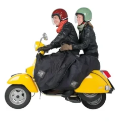 Coprigambe Passeggero Per Scooter Nero R091-N