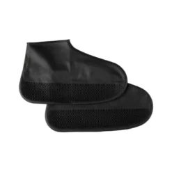 Copriscarpe Impermeabile MPH Footerine In Silicone Nero