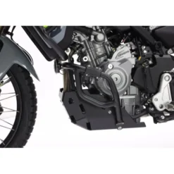 Crash Bar Inferiore In Alluminio Per Cf Moto Mt 450 Nero