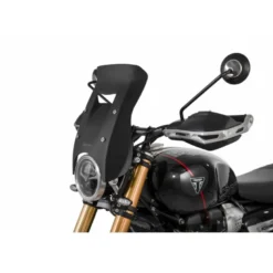 Cupolino Endurance Race Isotta per Triumph Scrambler 1200 X / Xe Nero Opaco