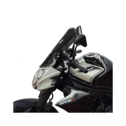 Cupolino Isotta Alto per Kawasaki Er - 6N dal 2012 al 2016 Fumé Scuro