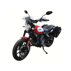 Cupolino Isotta Basso Per Ducati Scrambler 800 2015-2016 Fumè Chiaro