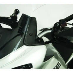 Cupolino Isotta Media Protezione per Ducati Multistrada 1200 Fumé Chiaro
