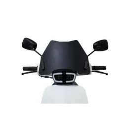 Cupolino Isotta per Velocifero Tennis 125 dal 2024 Nero Opaco