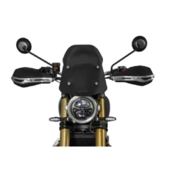 Cupolino Isotta Rally Isotta Per Triumph Scrambler 1200 X / Xe Nero Opaco