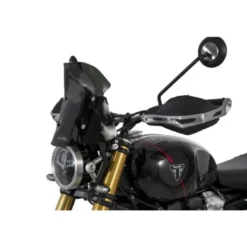Cupolino Isotta Rally Isotta Per Triumph Scrambler 1200 X / Xe Nero Opaco