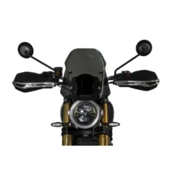 Cupolino Isotta Rally Isotta Per Triumph Scrambler 1200 X / Xe Nero Opaco
