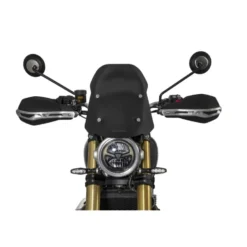 Cupolino Isotta Rally Isotta Per Triumph Scrambler 1200 X / Xe Nero Opaco