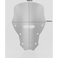 Cupolino Isotta Standard Africa Twin CRF1100L dal 2020 al 2023 Fumé Scuro