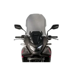 Cupolino Isotta Super Touring per Honda Transalp Xl 750 Fumé Chiaro