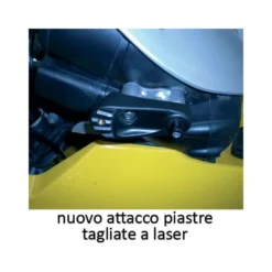 Cupolino Isotta Tipo Adventure Full Protection per BMW R 1150 Gs dal 2000 al 2003 Std Trasparente